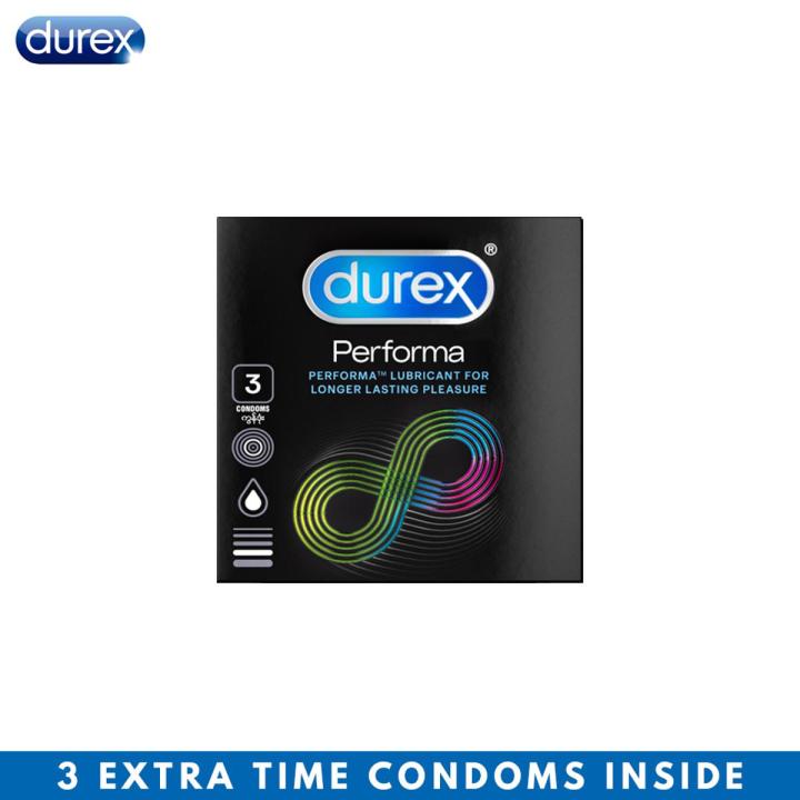 Durex Performa 3s condoms Lubricated (3 condoms inside)