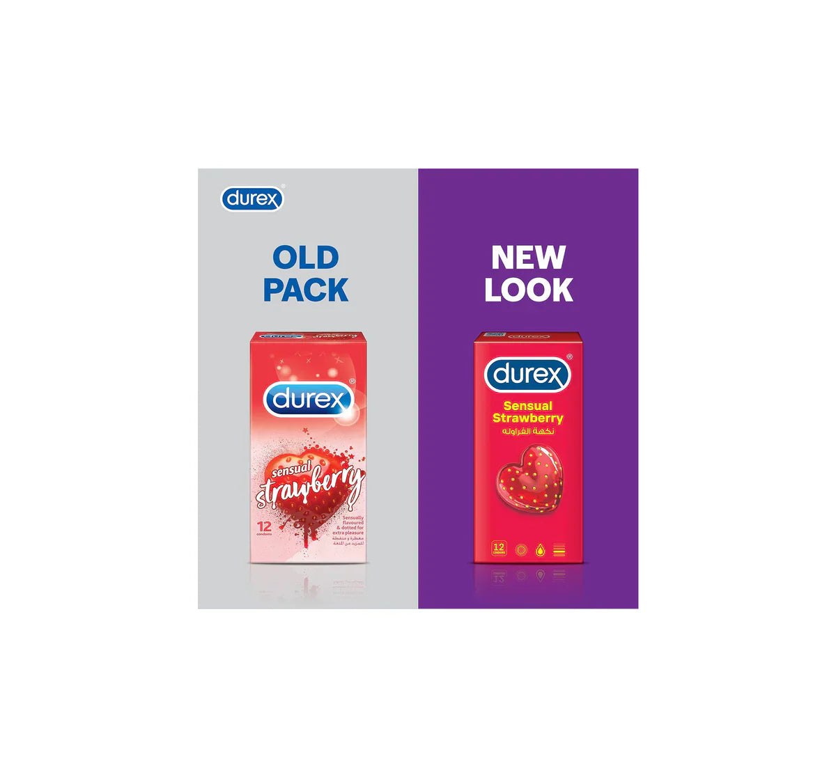 Durex Sensual Strawberry Condoms - 12's in pakistan