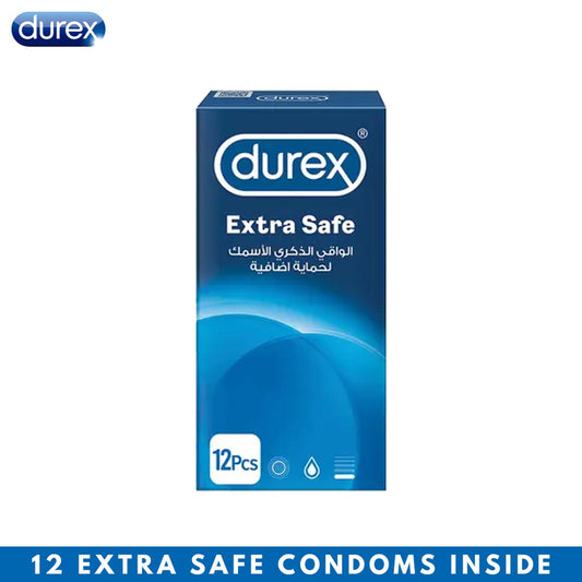 Condoms Extra Safe - Extra Thick Safety Condoms 12s