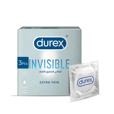 Durex Condoms Invisible 3 Pieces