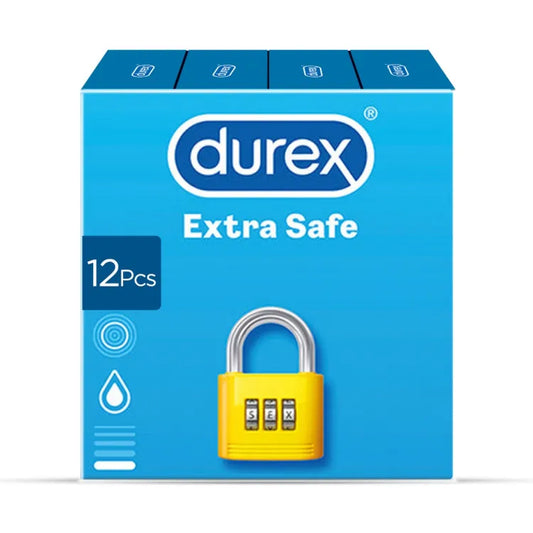 Durex Condoms Extra Safe 12 Pieces (3's x 4)